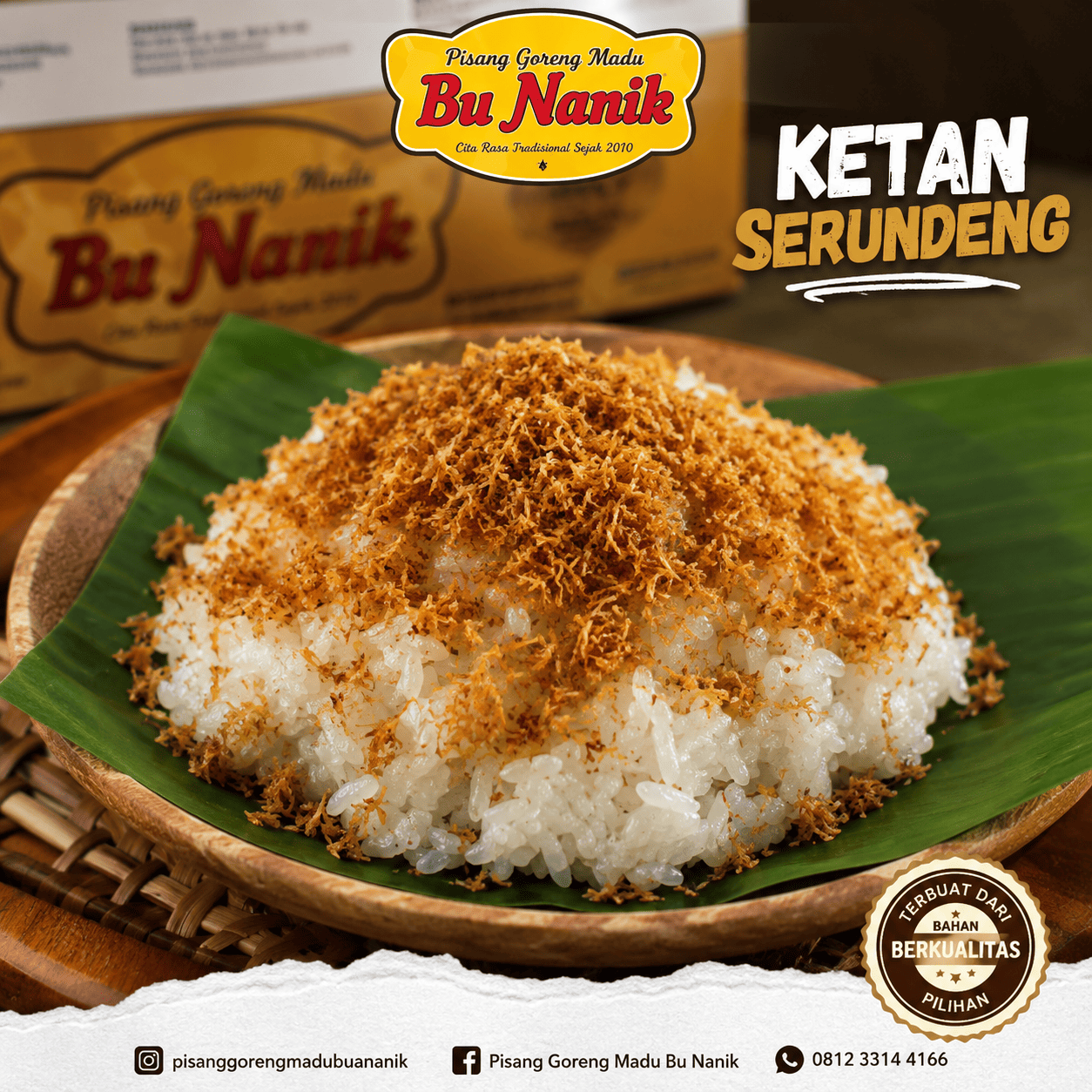 Ketan Serundeng Bu Nanik